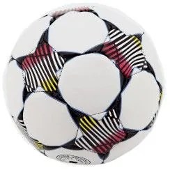 Minge de fotbal cusută 15cm 4 culori într-o plasă
