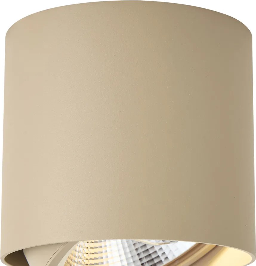 Spot de tavan modern, orientabil, taupe GU10 AR111 - Impact
