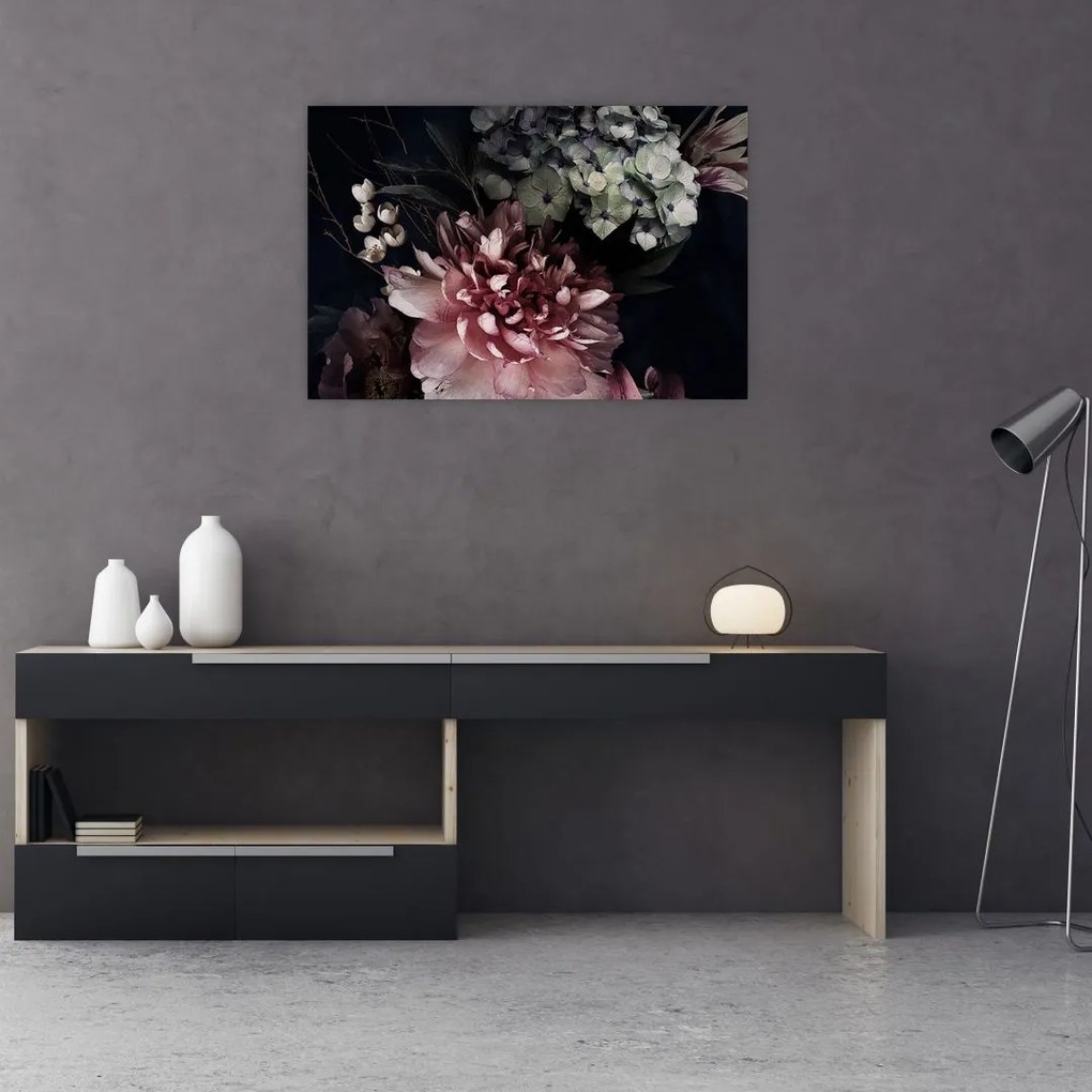 Tablou cu buchet (90x60 cm)