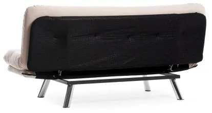 Canapea extensibilă BAKU, 2 locuri, crem