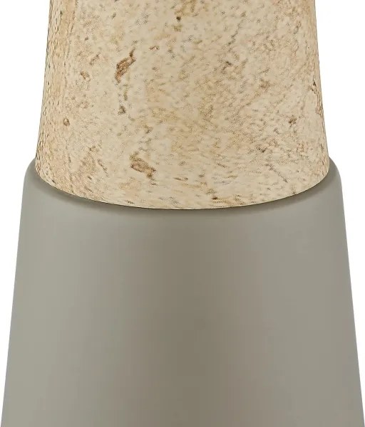 Globo 51070110 - Lampă de masă PAULIN 1xE27ILLU/40W/230V gri