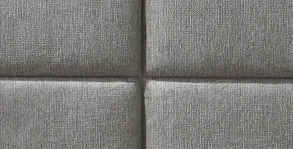 Pat tapitat Levanter gri – 160x200 cm