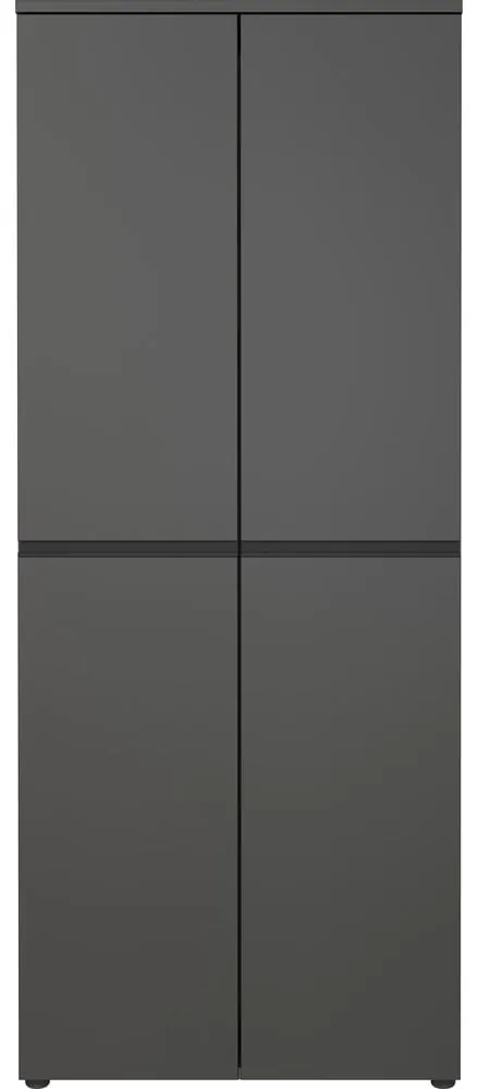 Șifonier gri antracit 81x197 cm Bedano – Germania