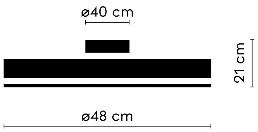 Plafonieră albă LED cu control prin telecomandă/cu ventilator Alan Move – SULION