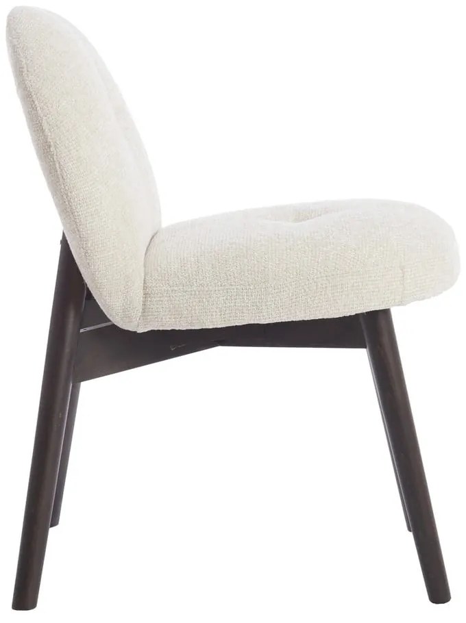 Set de scaune de sufragerie crem 2 buc. tapițat Sinosa – Light &amp; Living