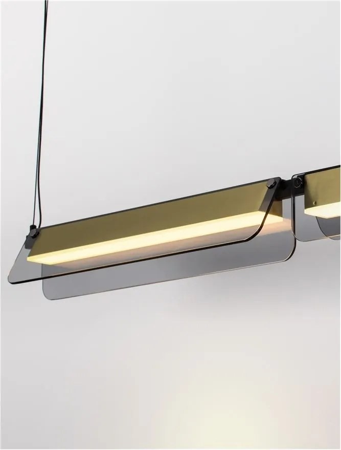 Lustra LED suspendata design modern APNEA L-93cm
