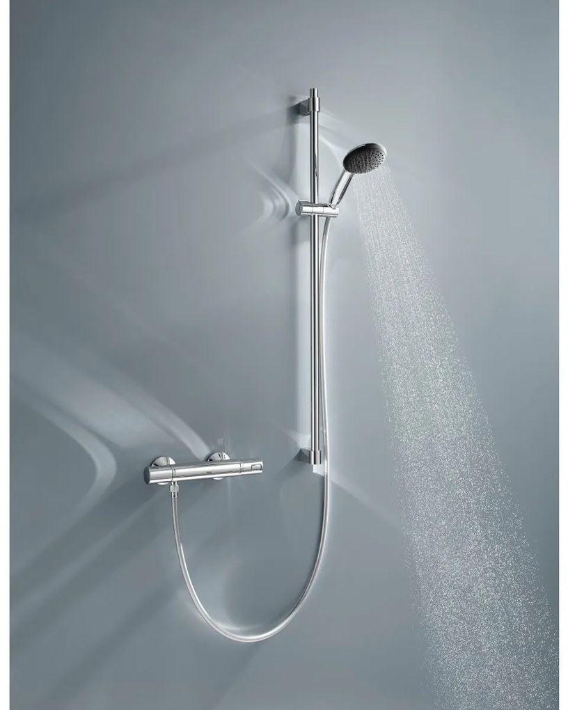 Grohe Precision Start baterie de dus perete da StarLight Chrome 34854001