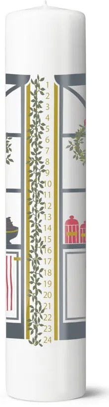 Lumânare timp de ardere 56 h cu model de Crăciun Holmegaard Christmas – Holmegaard