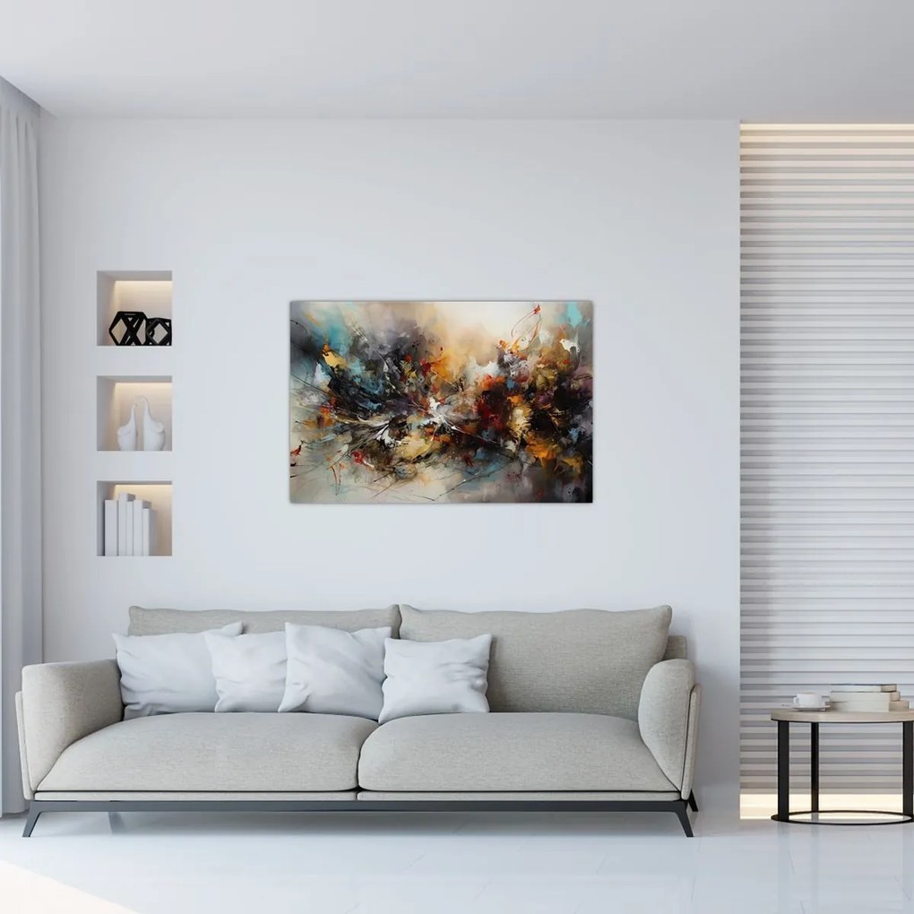 Tablou - Grafică abstractă (90x60 cm)