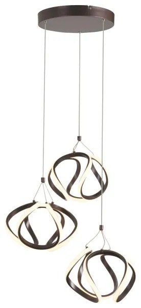 Rabalux 5693 - Lustră LED pe cablu AMBROSIO LED/50W/230V