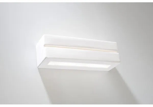 Aplică perete VEGA LINE 1xE27/60W/230V alb