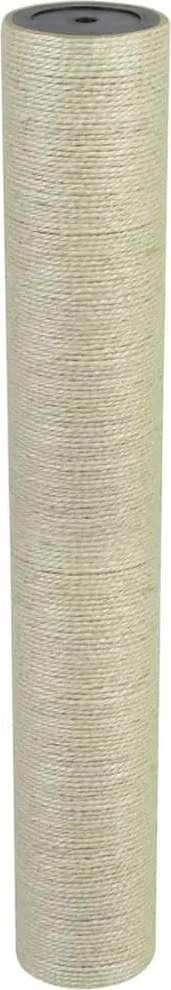 vidaXL Ansamblu de joacă pentru pisici 8x55 cm, 8 mm Bej