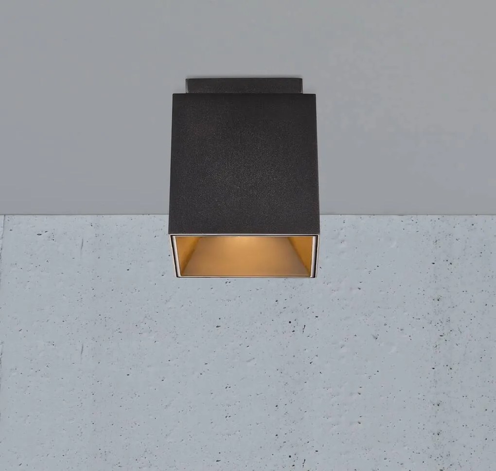 Spot aplicat design modern ETHAN negru 2110400103 NL