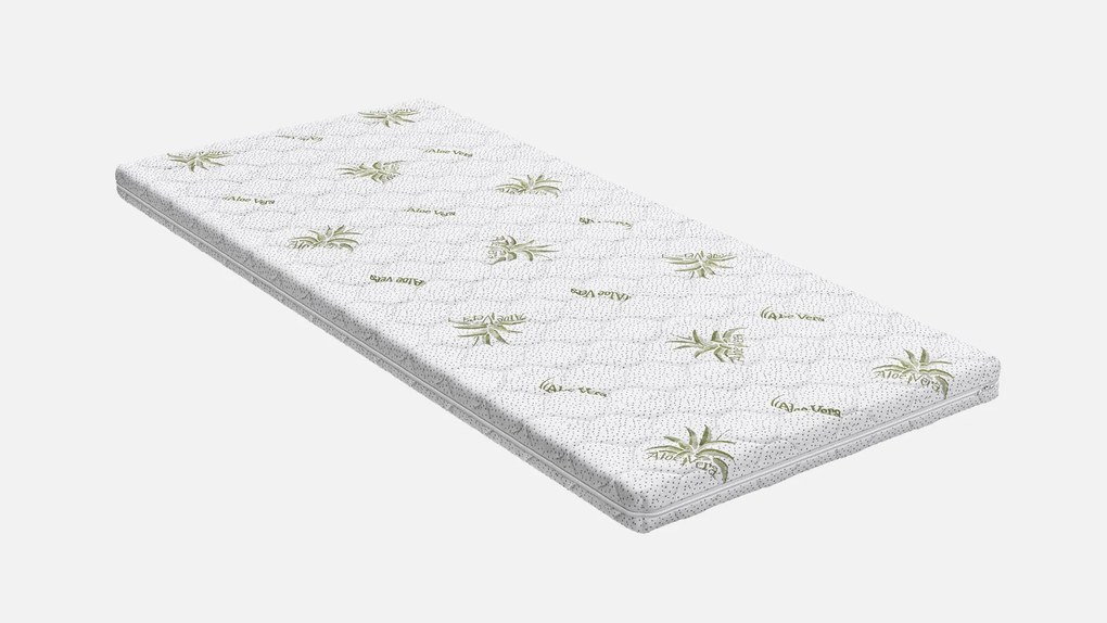 Topper saltea Sleepy, Aloe Comfort, 160x190x7, Tare
