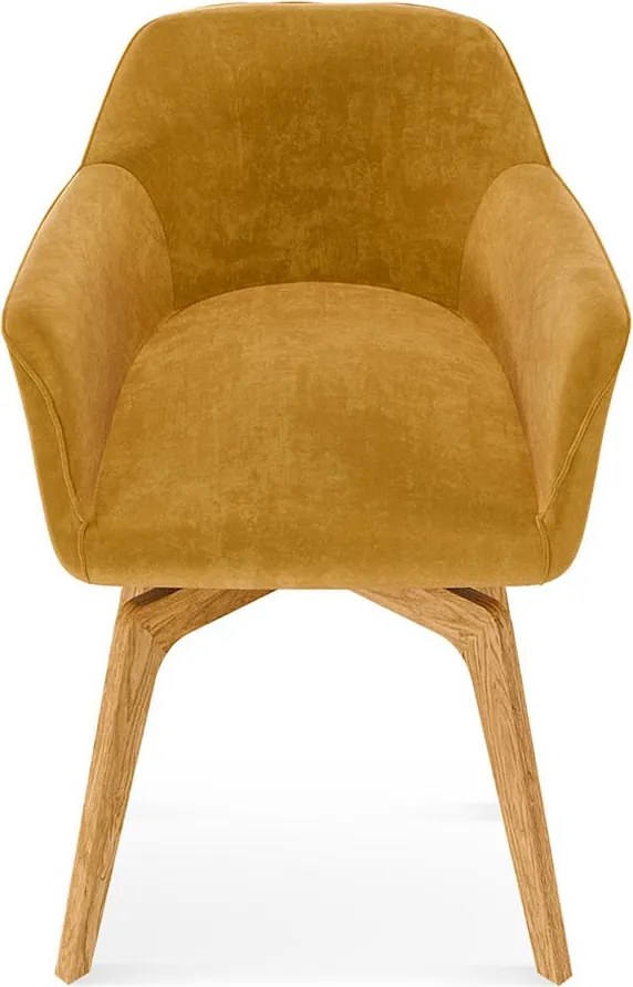 Scaun lemn masiv SCARLET, 62 × 83 × 63 cm