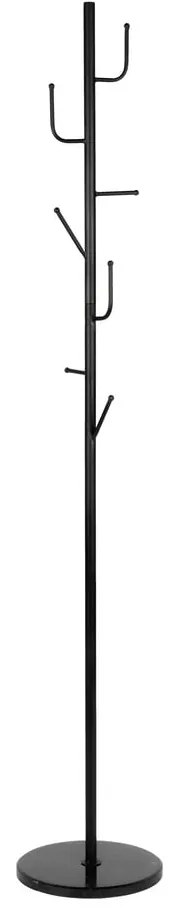 Cuier negru din metal ø 29x170 cm Twiggy – White Label