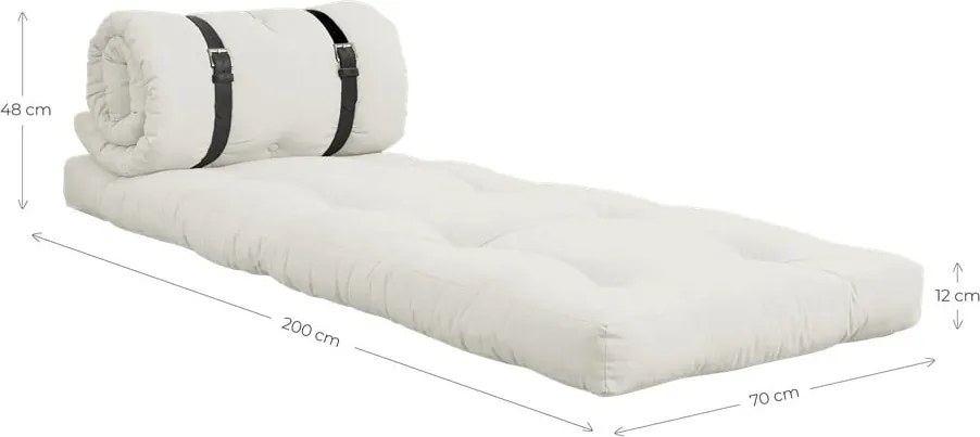 Fotoliu variabil Karup Design Buckle Up Grey