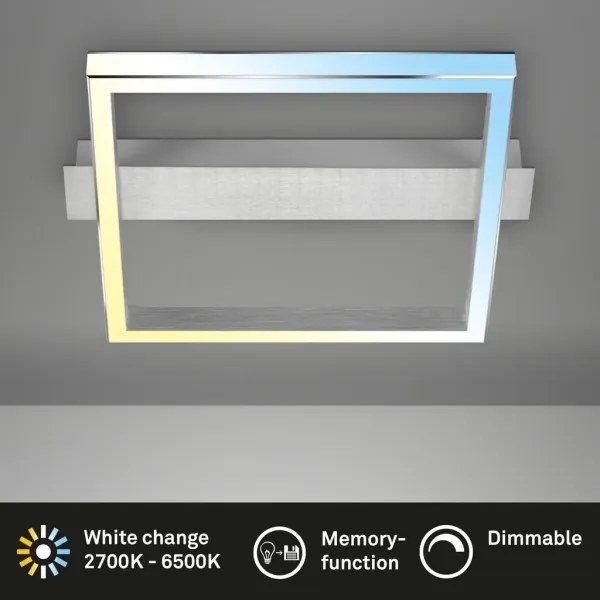 Briloner 3760-019-LED Plafonieră dimabilă FRAME LED/23W/230V 2700-6500K 42x36 cm+telecomandă