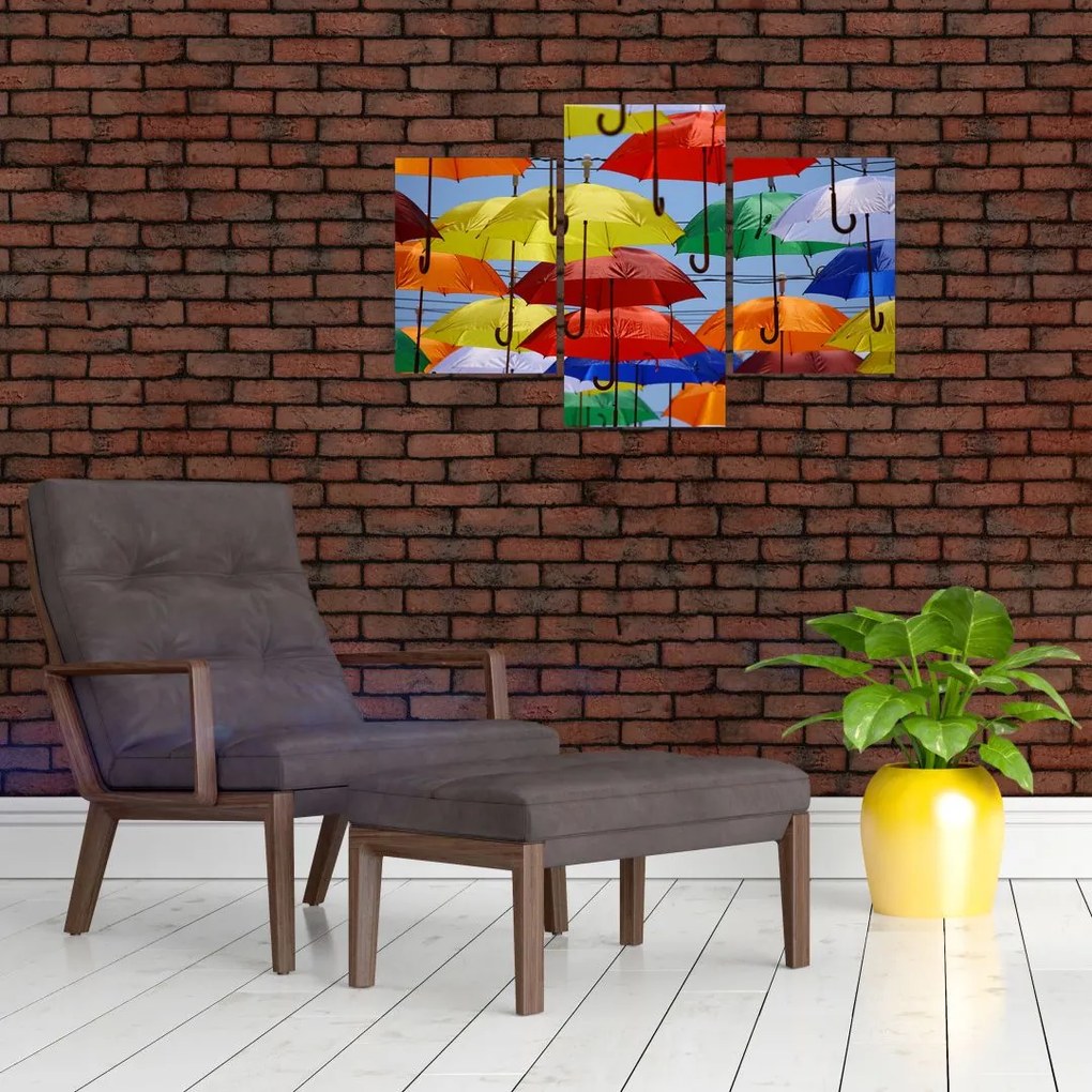 Tablou - Umbrele colorate (90x60 cm)