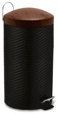 Coș de gunoi Berlinger Haus Ebony Line Rosewood,7 l