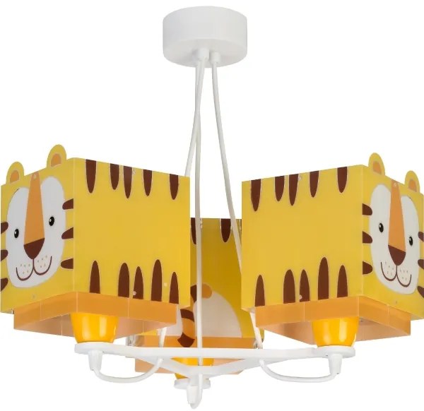 Dalber 64567 - Lustră copii LITTLE TIGER 3xE27/60W/230V