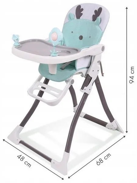 Scaun de masa Bear Ecotoys HC-301-901