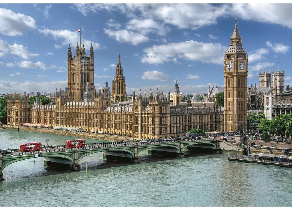 Orașe The House of Parliament Puzzle London 3000 de piese Clementoni