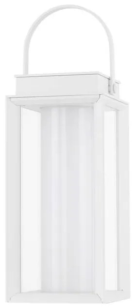 Lampa LED solara portabila iluminat exterior decorativ VERHAAL alba