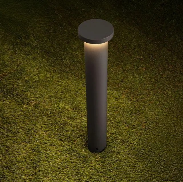 Stalp de exterior LED 3000K, IP65 BAST H-45cm gri inchis