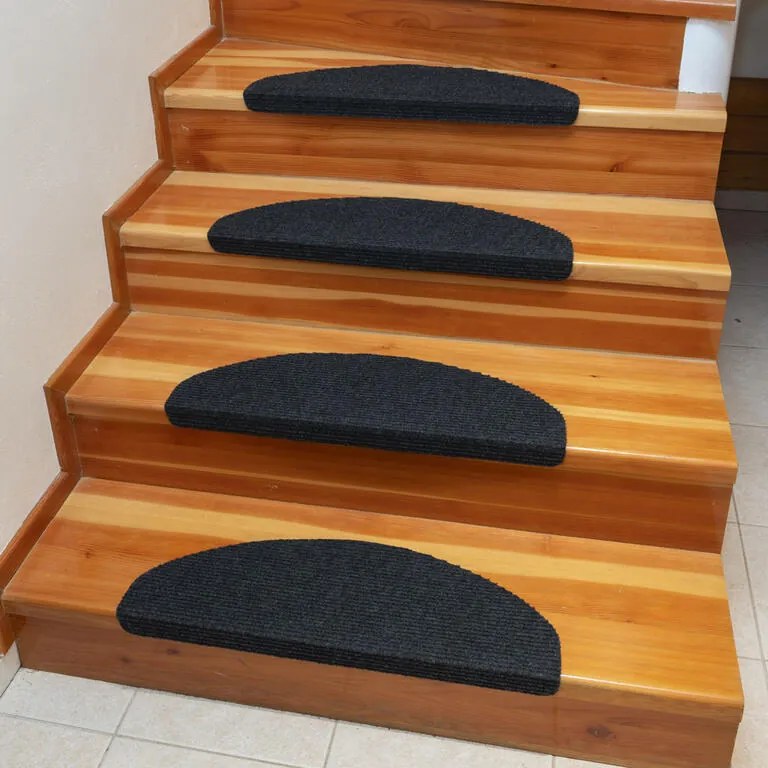 Preş pentru scări QUICKSTEP semicerc antracit set 2 buc