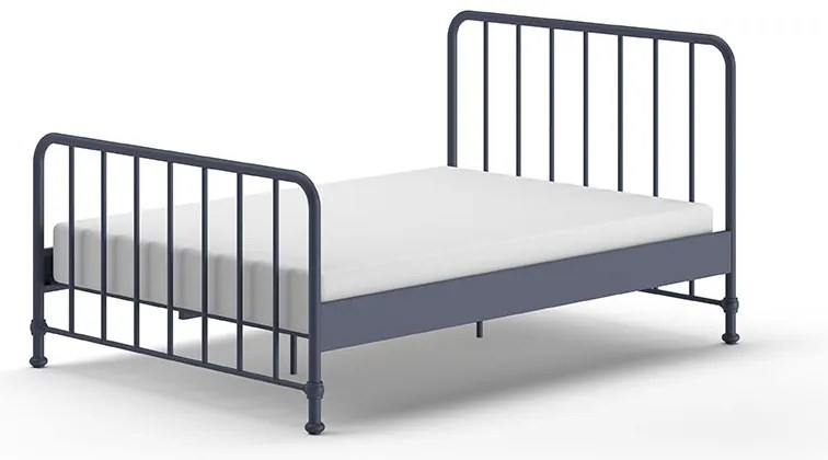 Pat copii BRONXX 140 X 200 CM ALBASTRU DENIM