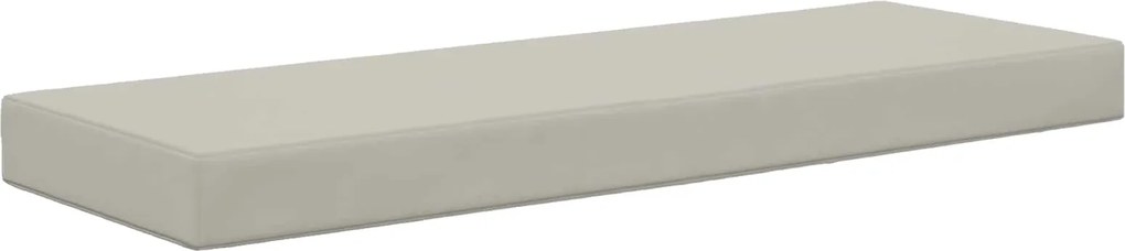 vidaXL Pernă pentru șezut Gri 115 x 40 x 8 cm 100% Polyester