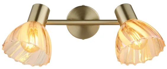 Spot Globo 54315M-2 ZACHERY 2xE14/40W/230V auriu