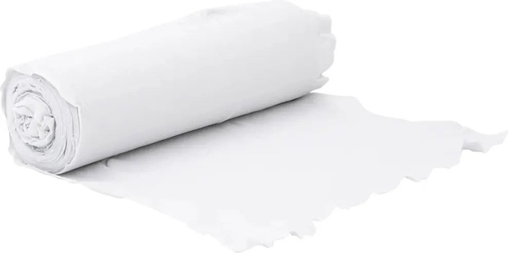 vidaXL Membrană geotextilă, alb, 1 x 10 m, fibră de poliester