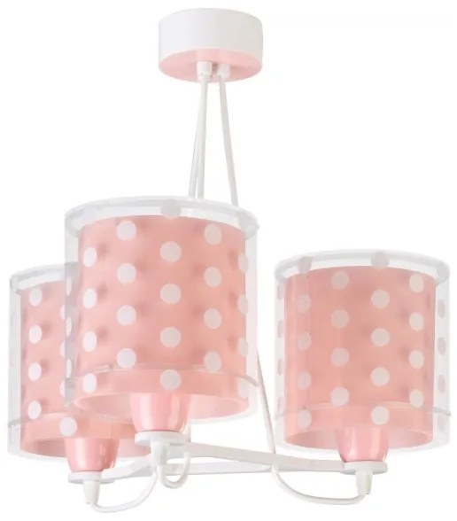 Dalber 41007S - Lustră copii DOTS 3xE27/60W/230V