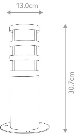 Lampă de exterior HOLBORN 1xE27/60W/230V IP44 Elstead
