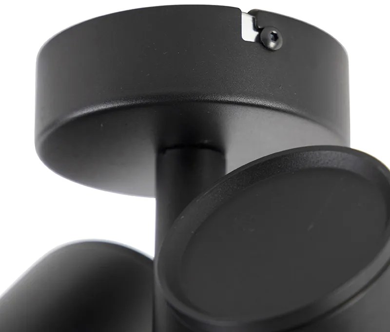 Spotlight de design negru cu 2 lumini - Scopio Honey