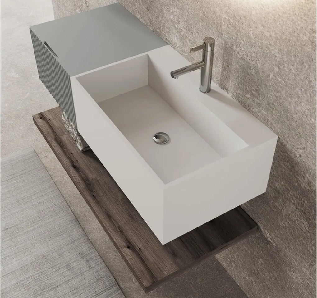 Set lemn masiv Mobilier Baie Suspendat Rimini Model R1