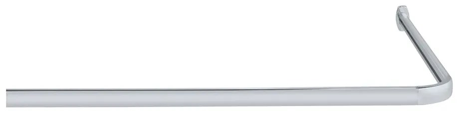 Bară pentru perdea de duș argintiu-lucios Era – Wenko