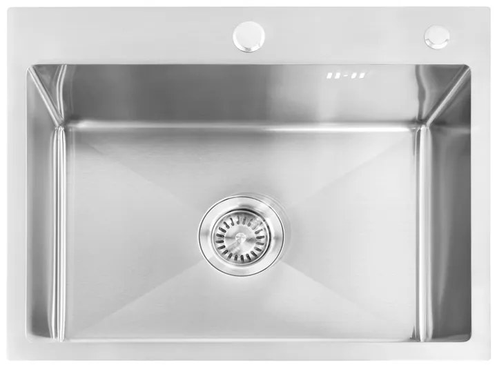 Chiuveta inox Liam cu baterie crom periat