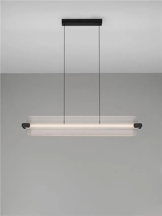 Lustra LED suspendata stil liniar EMERY