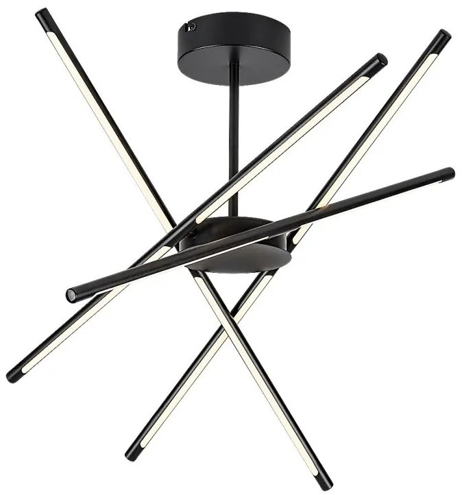 Plafoniera LED stil minimalist Henli2 negru