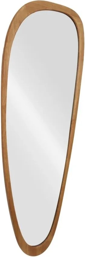Oglinda de perete cu rama din lemn ORGANIC 165cm stejar