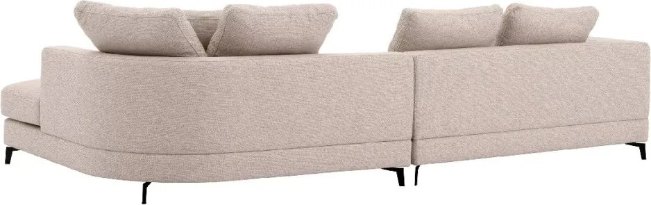 Canapea eleganta design LUX Moderno S right, Aveiro sand