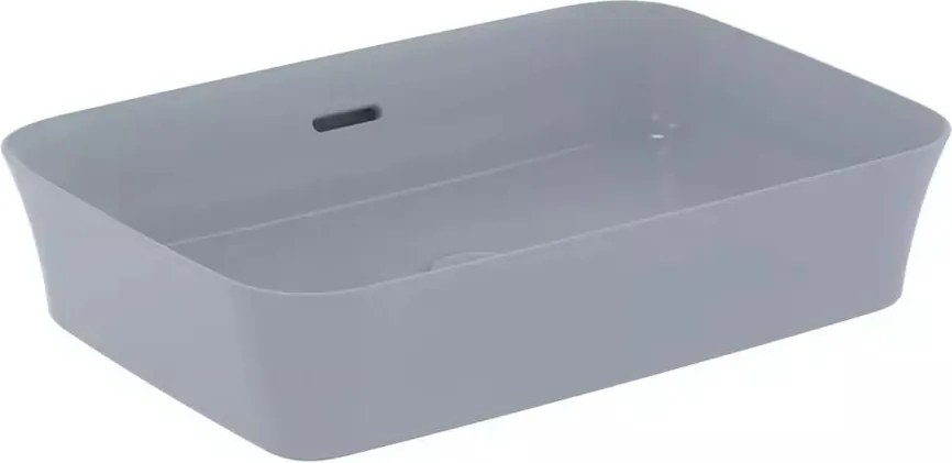 Lavoar pe blat Ideal Standard Atelier Ipalyss Powder 55 cm albastru cu preaplin