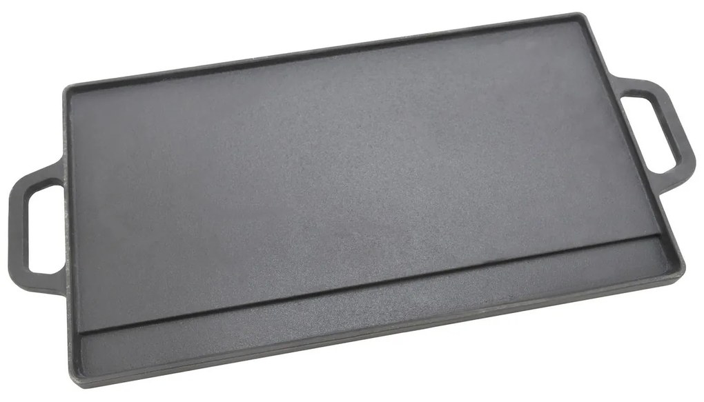 Placă de grătar cu mânere Cattara 13064 Fontă, 50x 23 cm