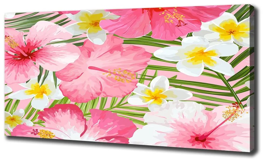 Imprimare tablou canvas Flori tropicale