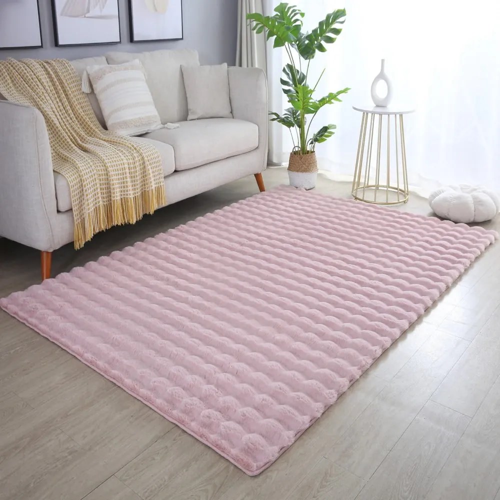 Covor roz deschis lavabil 120x170 cm Ambiance – Ayyildiz Carpets