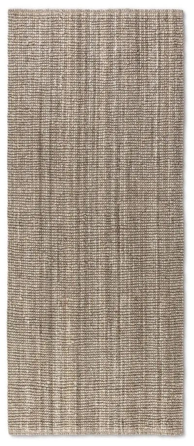 Covor tip traversă bej din iută 80x200 cm Bouclé – Hanse Home