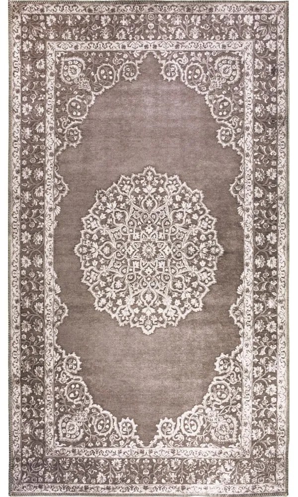 Covor bej lavabil 150x80 cm - Vitaus